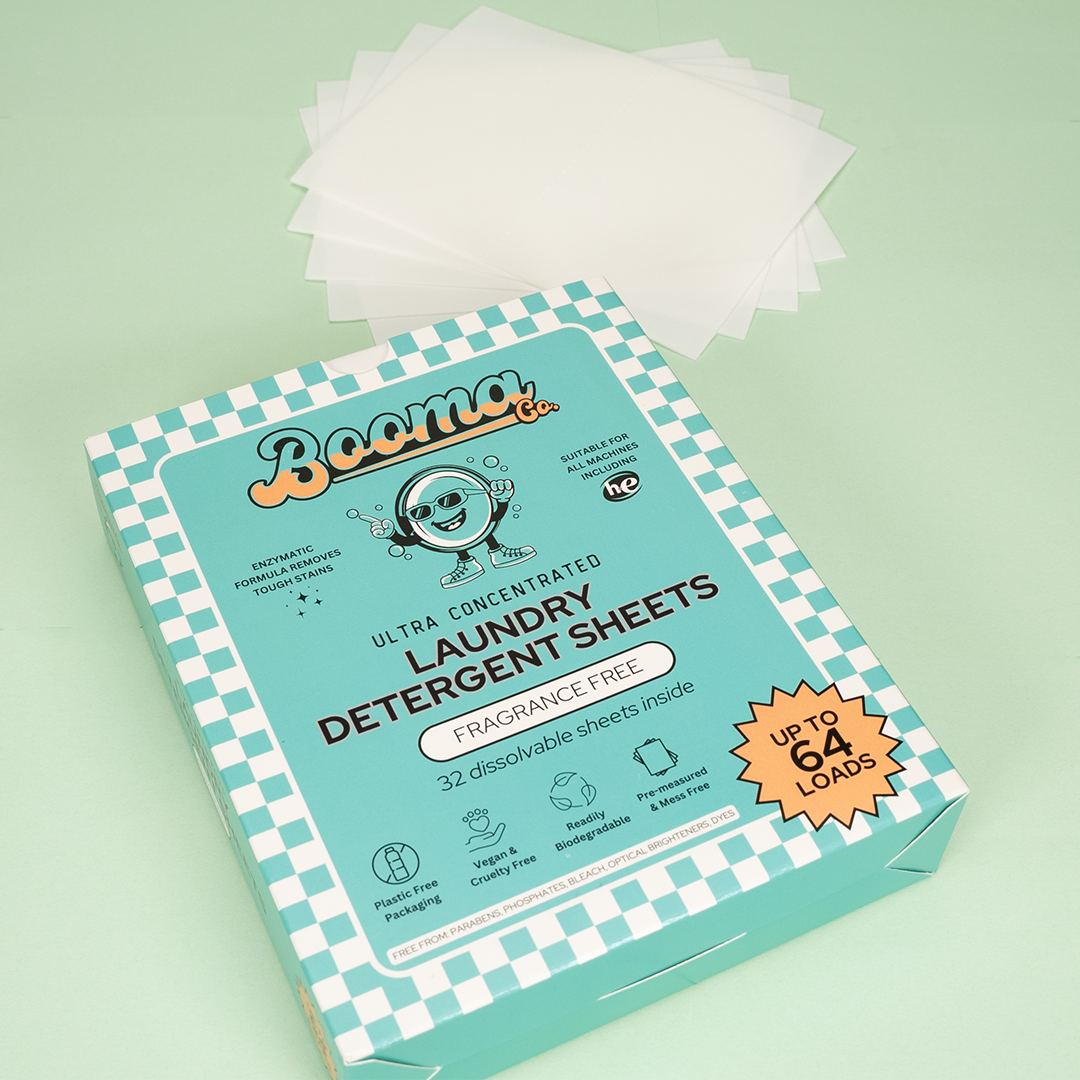 Fragrance Free Premium Laundry Detergent Sheets - A Better Laundry Routine!